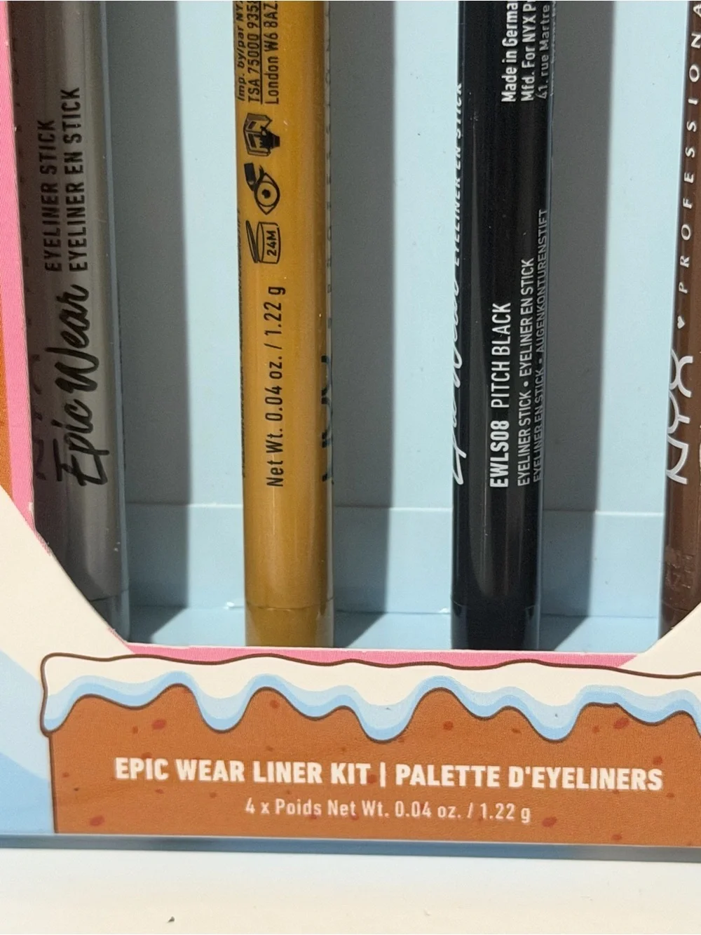 NYX Eyeliner quad- limited edition